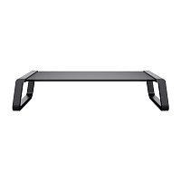 TRUST MONTA GLASS MONITOR STAND BLK