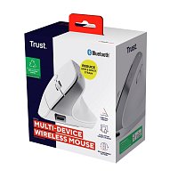 TRUST BAYO+ ERGONOMIC WIRELESS MOUSE WHT