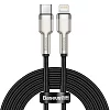 Baseus Datový kabel Cafule USB-C/Lightning PD 20W 2m černý