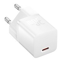 Baseus Rychlonabíječka do sítě GaN5 Mini 30W EU bílá