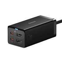 Baseus Nabíječka do sítě GaN5 Pro 2x USB-C/USB-A/HDMI 67W kabel 1.5m/USB-C kabel 1m černá