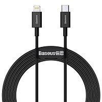 Baseus Datový kabel Superior Series USB-C/Lightning 20W 2m černý