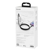 Baseus Datový kabel Tungsten Gold PD 20W 2m USB-C/Lightning černý