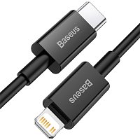 Baseus Datový kabel Superior Series USB-C/Lightning 20W 2m černý