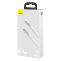 Baseus Datový kabel Cafule USB-C/Lightning PD 20W 1m bílý