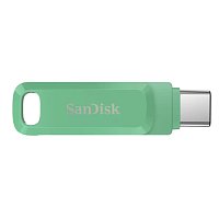 SanDisk Ultra Dual Drive Go/256GB/USB 3.2/USB-A + USB-C/Zelená