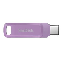 SanDisk Ultra Dual Drive Go/256GB/USB 3.2/USB-A + USB-C/Fialová