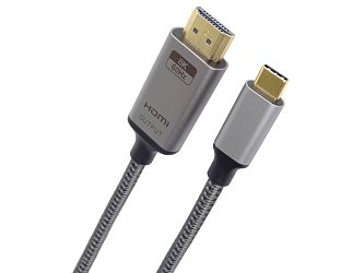 PremiumCord USB-C na HDMI, 2m, 8K@60Hz,4K@144Hz