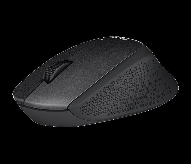 Logitech M330/Kancelářská/Optická/Pro praváky/1 000 DPI/Bezdrátová USB/Černá