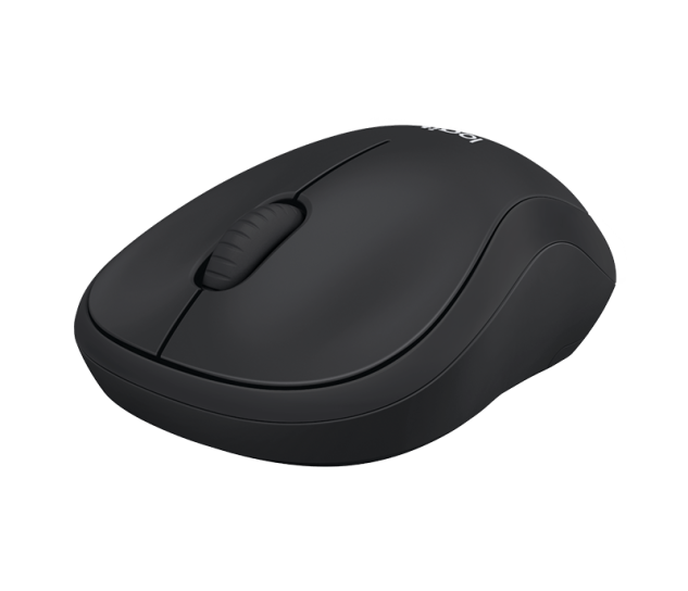 Logitech M220/Kancelářská/Optická/1 000 DPI/Bezdrátová USB/Černá