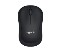 Logitech M220/Kancelářská/Optická/1 000 DPI/Bezdrátová USB/Černá