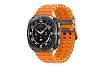 Samsung Galaxy Watch Ultra/47mm/Titanium Gray/Sport Band/Orange