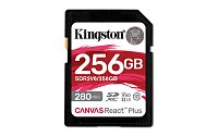 Kingston Canvas React Plus/SDHC/256GB/UHS-II U3 / Class 10