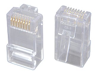 Konektor RJ45 CAT5E UTP 8p8c pro licnu 1ks