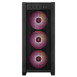 ASUS TUF Gaming GT302 ARGB/Midi Tower/Transpar./Černá