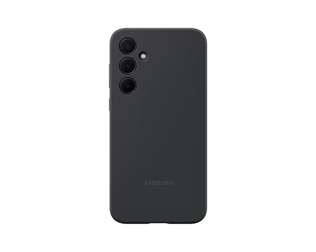 Samsung Silikonový zadní kryt A35 Black