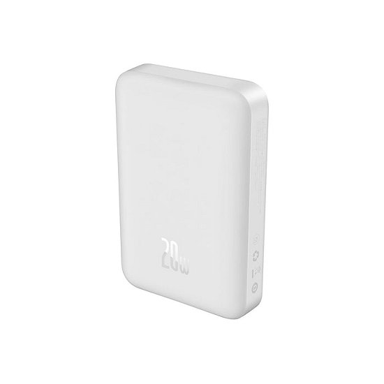 Baseus Magnetická Powerbanka 10000mAh 20W White