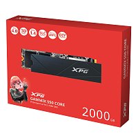 ADATA XPG GAMMIX S50 CORE/2TB/SSD/M.2 NVMe/Černá/Heatsink/3R