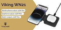 Skládací wireless nabíječka Viking WN21 Skládací wireless nabíječka Viking WN21