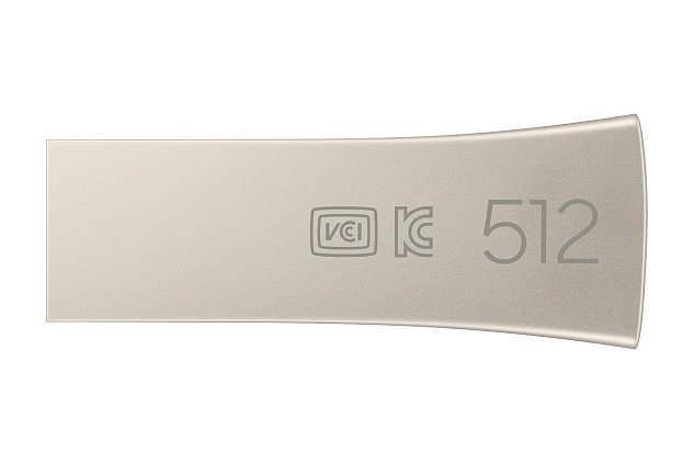 Samsung BAR Plus/512GB/USB 3.2/USB-A/Champagne Silver