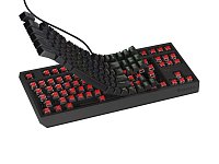 Genesis herní klávesnice THOR 230/TKL/RGB/Outemu Red/Drátová USB/US layout/Černá