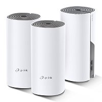 TP-Link AC1200 Whole-home Mesh WiFi System Deco E4(3-pack), 2x10/100 RJ45