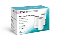 TP-Link AC1200 Whole-home Mesh WiFi System Deco E4(3-pack), 2x10/100 RJ45