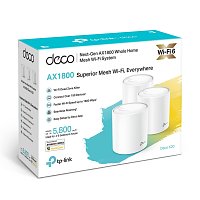 TP-Link AX1800 Smart Home Mesh WiFi6 Deco X20(3-pack)