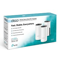 TP-Link AC1200 Whole-Home Mesh Wi-Fi System Deco M4(3-Pack), 2xGigabit port