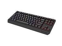 GENESIS herní klávesnice THOR 230/TKL/RGB/Outemu Silent Lemon/Bezdrátová USB + Bluetooth/US layout/Č