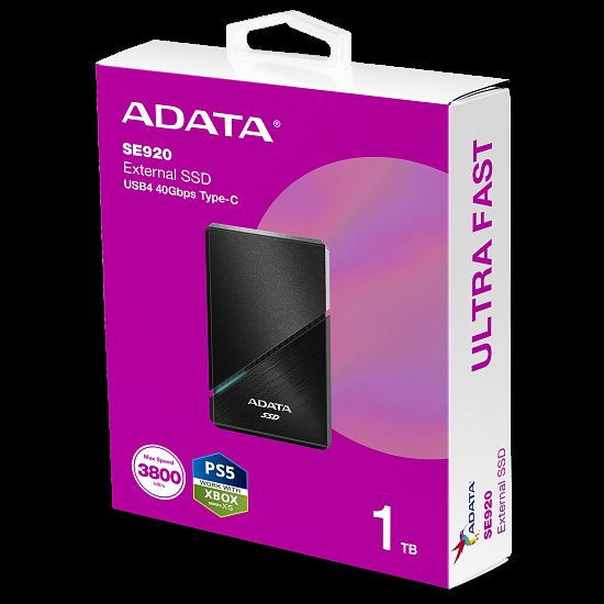 ADATA externí SSD SE920 1TB USB4