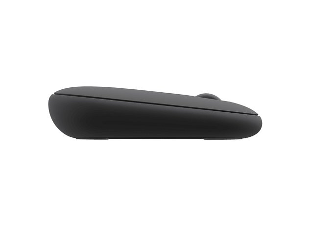 Logitech Pebble Mouse 2 M350s/Cestovní/Optická/4 000 DPI/Bezdrátová Bluetooth/Grafitová