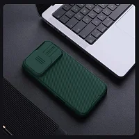 Nillkin CamShield PRO Magnetic Zadní Kryt pro Apple iPhone 16 Pro Dark Green