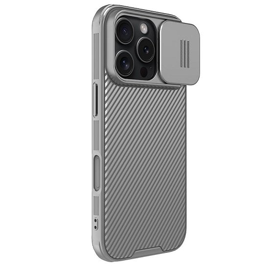 Nillkin CamShield PRO Zadní Kryt pro Apple iPhone 16 Pro Titanium Gray