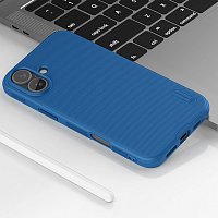 Nillkin Super Frosted PRO Zadní Kryt pro Apple iPhone 16 Blue