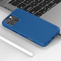 Nillkin Super Frosted PRO Magnetic Zadní Kryt pro Apple iPhone 16 Pro Blue