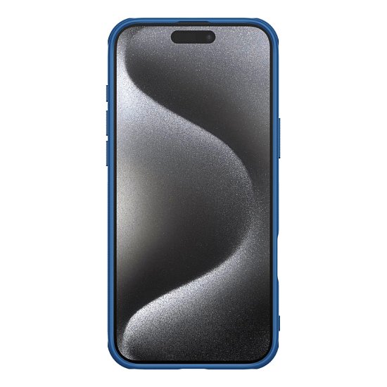 Nillkin Super Frosted PRO Magnetic Zadní Kryt pro Apple iPhone 16 Pro Blue