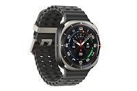 Samsung Galaxy Watch Ultra/47mm/Titanium Silver/Sport Band/Gray