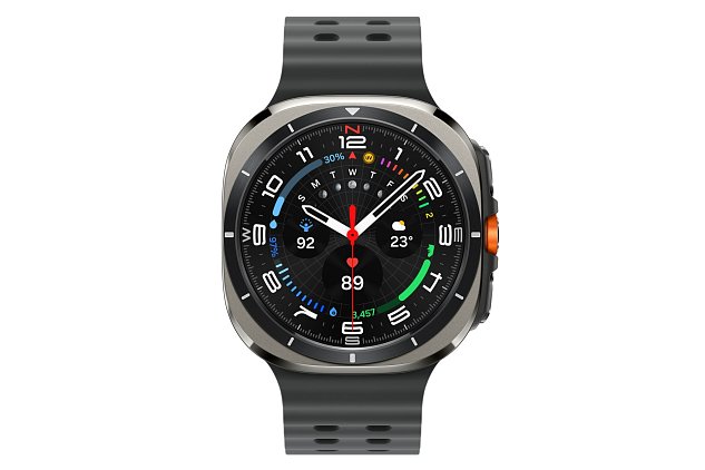 Samsung Galaxy Watch Ultra/47mm/Titanium Silver/Sport Band/Gray