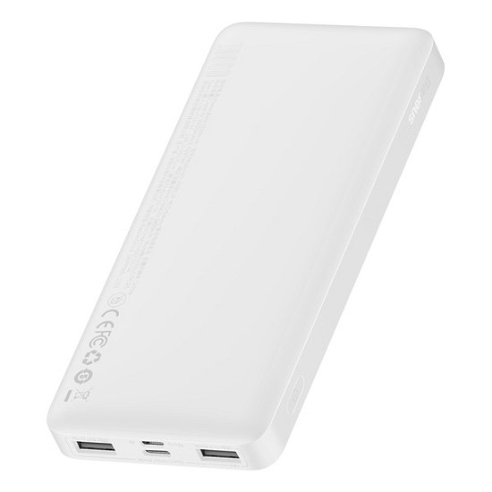 Baseus Bipow powerbanka 10000mAh 15W bílá