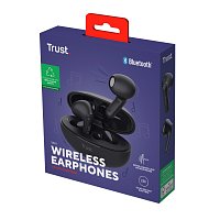 TRUST YAVI BT ENC EARPHONES BLACK