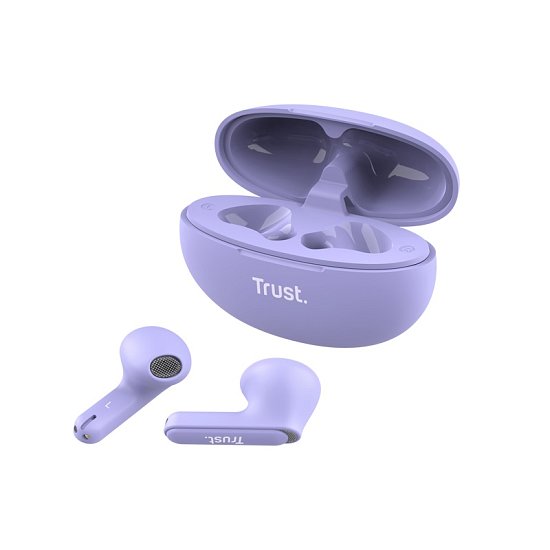 TRUST YAVI BT ENC EARPHONES PURPLE