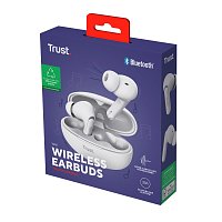 TRUST YAVI BT ENC EARBUDS WHITE