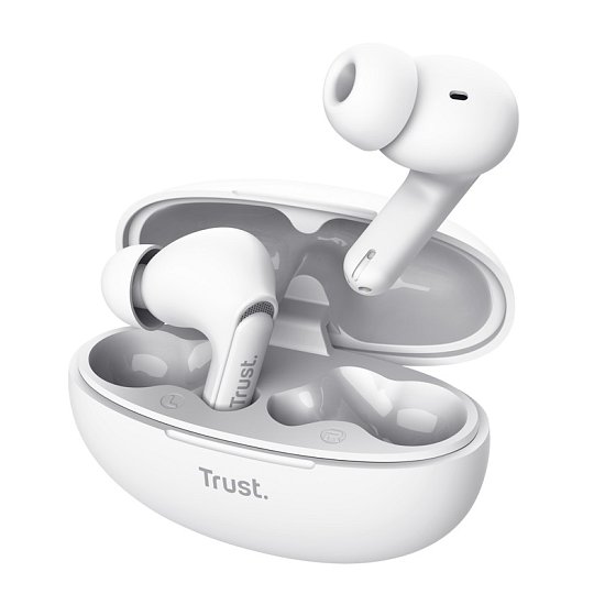 TRUST YAVI BT ENC EARBUDS WHITE