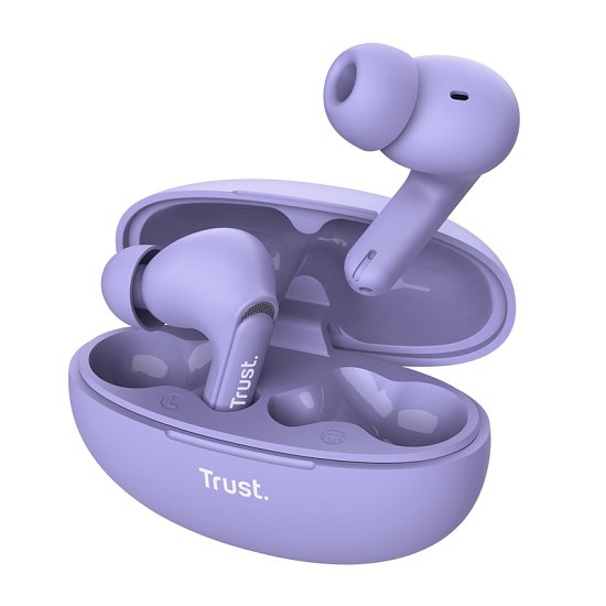 TRUST YAVI BT ENC EARBUDS PURPLE