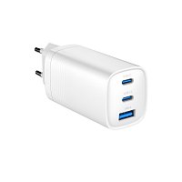 GEMBIRD PD nabíječka 1xUSB-A 2xUSB-C  65W bilá