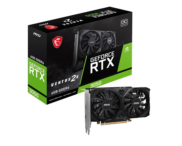 MSI RTX 3050 VENTUS 2X 6G OC