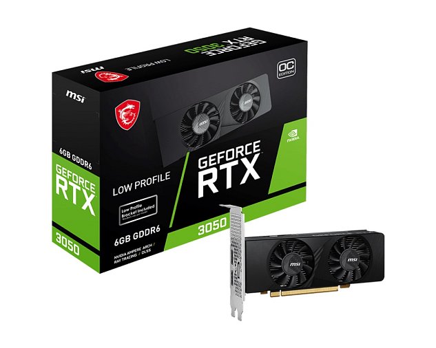 MSI RTX 3050 LP 6G OC