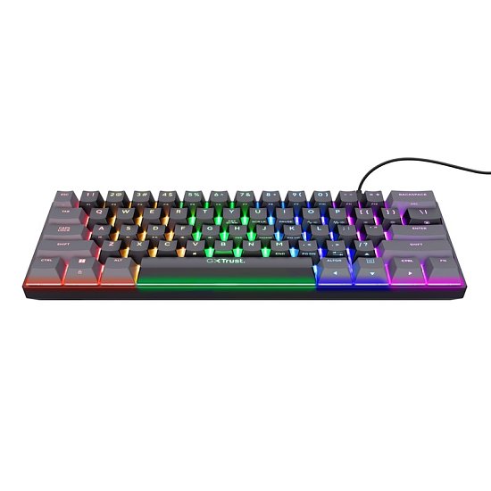 TRUST GXT867 ACIRA 60% MINI GAMING KEYBOARD US