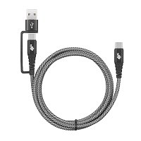 TB Touch 2v1 kabel USB-C - USB C s USB A, 1,2m